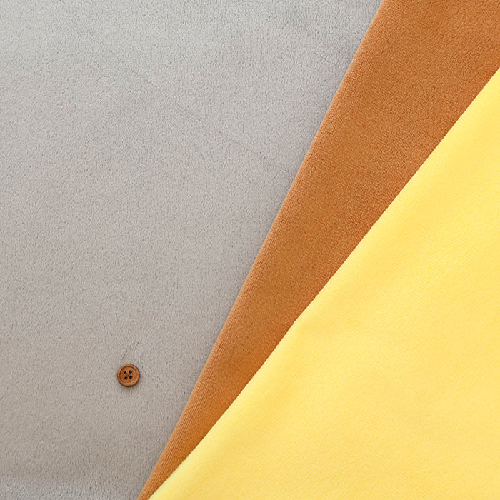 Made in China Polyester Crystal Pile Fabric - Plain - nomura tailor