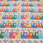 Made in Taiwan Cotton 20 Sheeting Inkjet-printed Fabric - Gacha Machines - nomura tailor