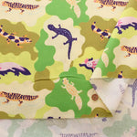 Made in Taiwan Cotton 20 Sheeting Inkjet-printed Fabric - Axolotls - nomura tailor