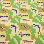 Made in Taiwan Cotton 20 Sheeting Inkjet-printed Fabric - Axolotls - nomura tailor