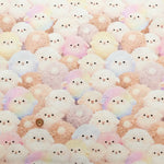 Made in Taiwan Cotton 20 Sheeting Inkjet-printed Fabric - Fluffy Sheep - nomura tailor