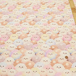 Made in Taiwan Cotton 20 Sheeting Inkjet-printed Fabric - Fluffy Sheep - nomura tailor