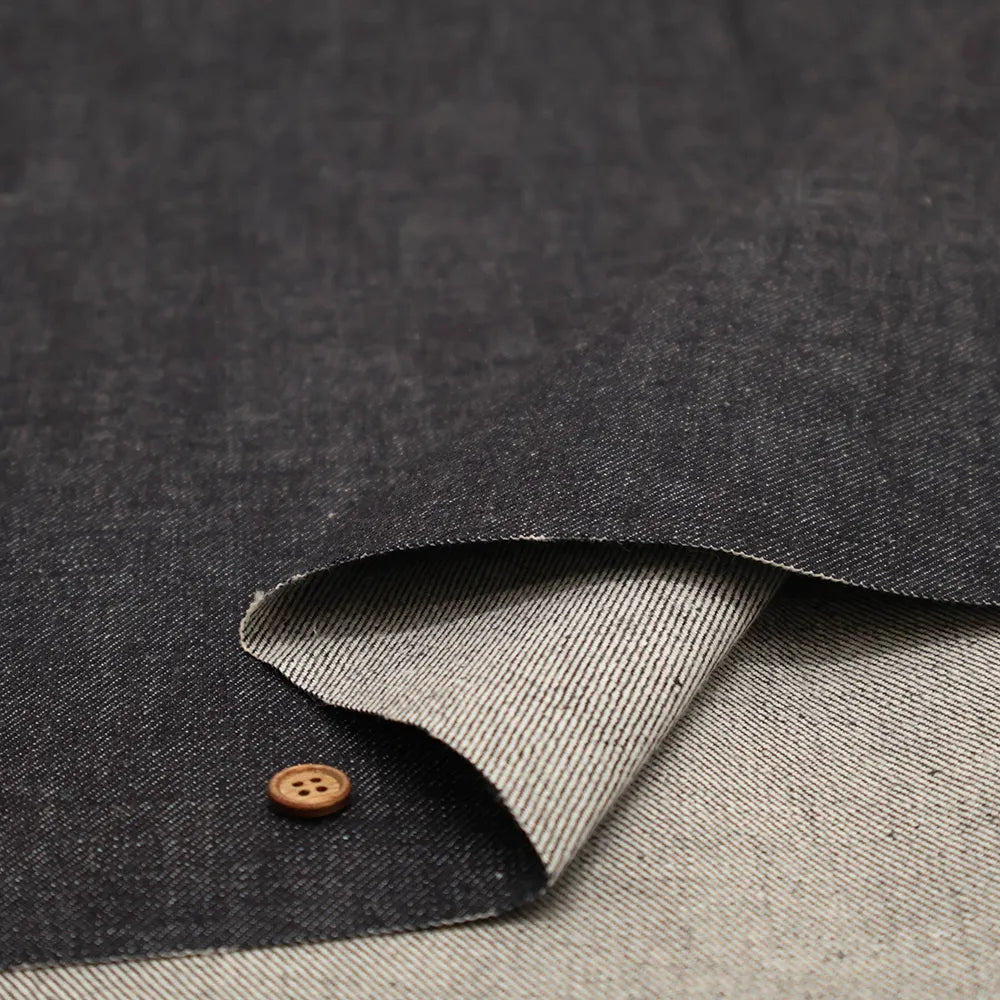 Made in Japan Cotton 14 oz Kaihara Denim Fabric - Plain - nomura tailor