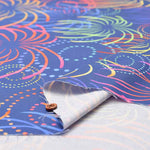 Cotton Seating Inkjet Printed Fabric Fireworks Made in China - nomura tailor