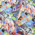 Cotton Seating Inkjet Printed Fabric Skateboarding Made in China - nomura tailor