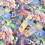 Cotton Seating Inkjet Printed Fabric Skateboarding Made in China - nomura tailor