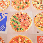 Cotton sheeting inkjet print fabric PIZZA - nomura tailor