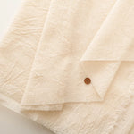 Kyoto-Made Sun-Dried Hand-Wrinkled Cotton 80 Lawn Hand-Washed Fabric - Plain - nomura tailor