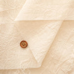 Kyoto-Made Sun-Dried Hand-Wrinkled Cotton 80 Lawn Hand-Washed Fabric - Plain - nomura tailor