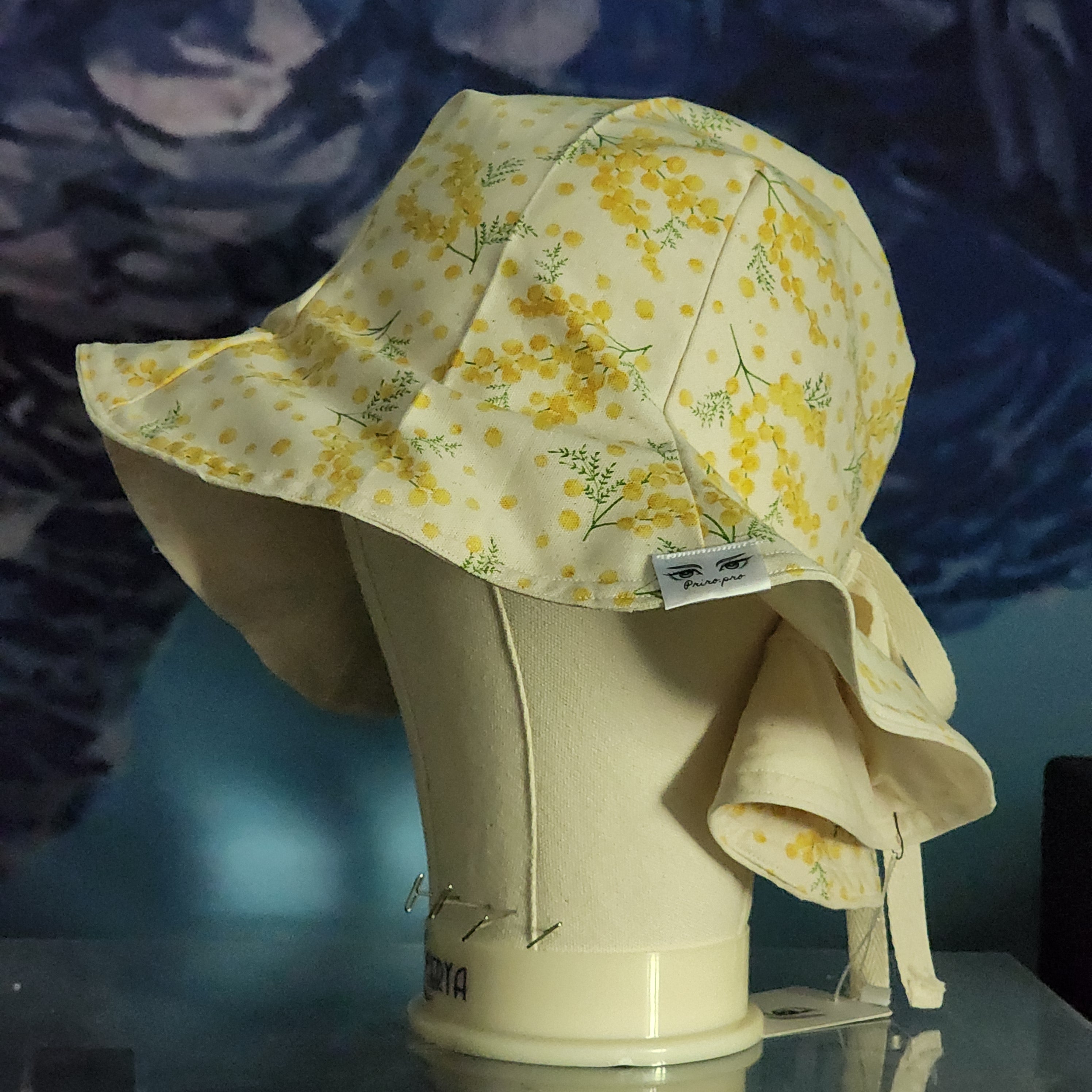 Cotton Oxford Printed Fabric - Mimosa - nomura tailor