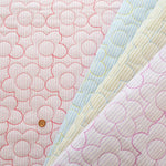 Made in China Cotton Embroidered Quilted Fabric - Flowers - nomura tailor