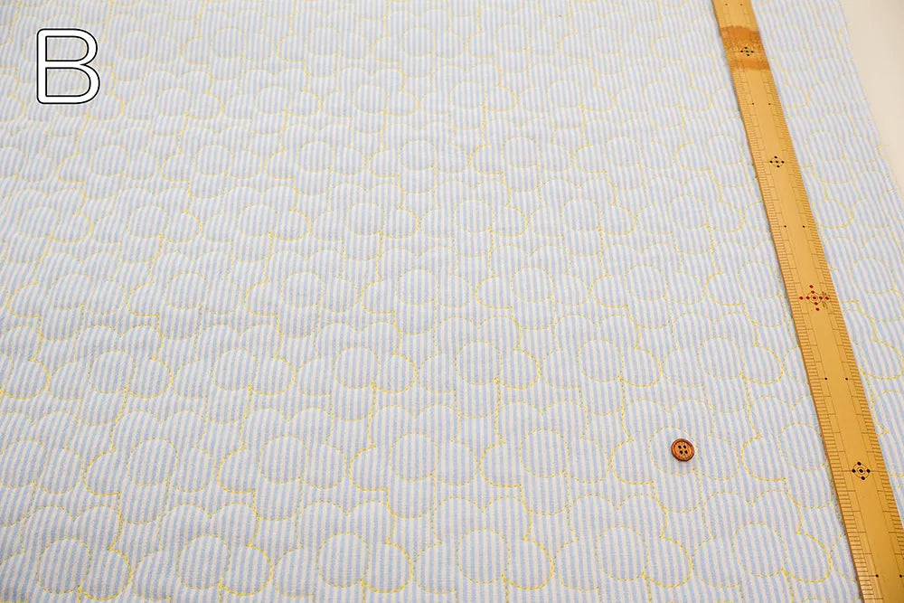 Made in China Cotton Embroidered Quilted Fabric - Flowers - nomura tailor