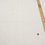 Polyester Café Curtain Fabric - Floral Lace Approx.50cm length - nomura tailor