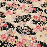Cotton Scare Embossed Fabric - Japanese Pattern - nomura tailor