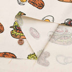 Cotton Ox Printed Fabric bambina Burger Material - nomura tailor