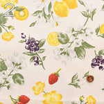 Cotton ox print fabric tasty goods graph - nomura tailor