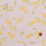 C/L Canvas Printed Fabric Mimosa - nomura tailor