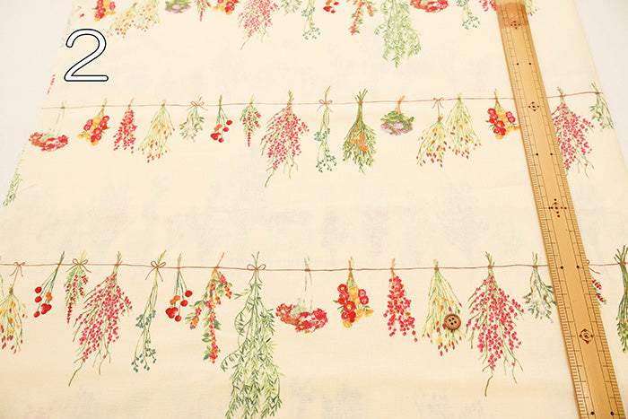 C/L Muslin Print Fabric Soft Finished momen-t Swag - nomura tailor