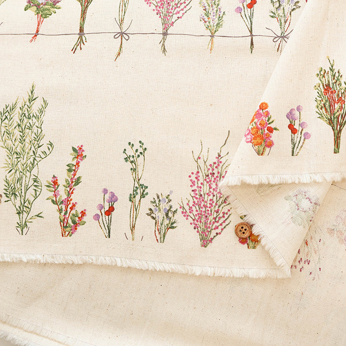 C/L Muslin Print Fabric Soft Finished momen-t Swag - nomura tailor