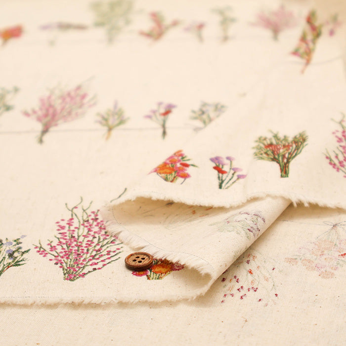 C/L Muslin Print Fabric Soft Finished momen-t Swag - nomura tailor