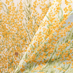 C/L Muslin Print Fabric Soft Finished momen-t - Mimosa Border - nomura tailor