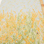 C/L Muslin Print Fabric Soft Finished momen-t - Mimosa Border - nomura tailor