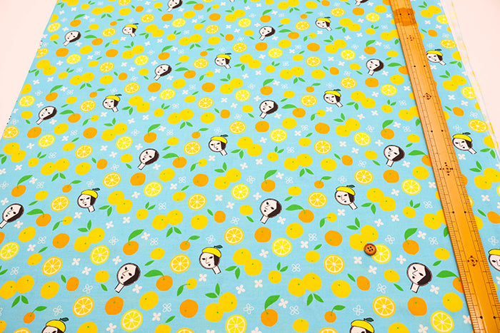 Made in China Cotton Muslin Inkjet-printed Fabric - Yojiya “Yuzutsuyaya” - nomura tailor