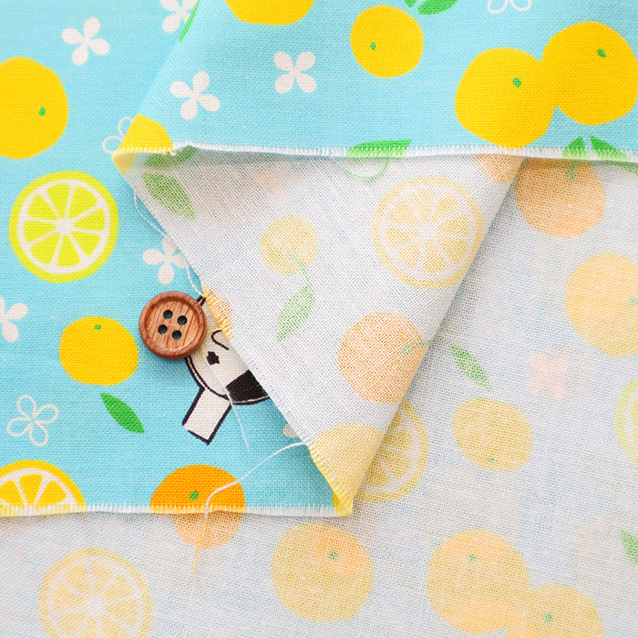 Made in China Cotton Muslin Inkjet-printed Fabric - Yojiya “Yuzutsuyaya” - nomura tailor