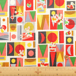 Cotton Sheeting Inkjet Printed Fabric - Yonagadou “Best Friends Forever” - nomura tailor