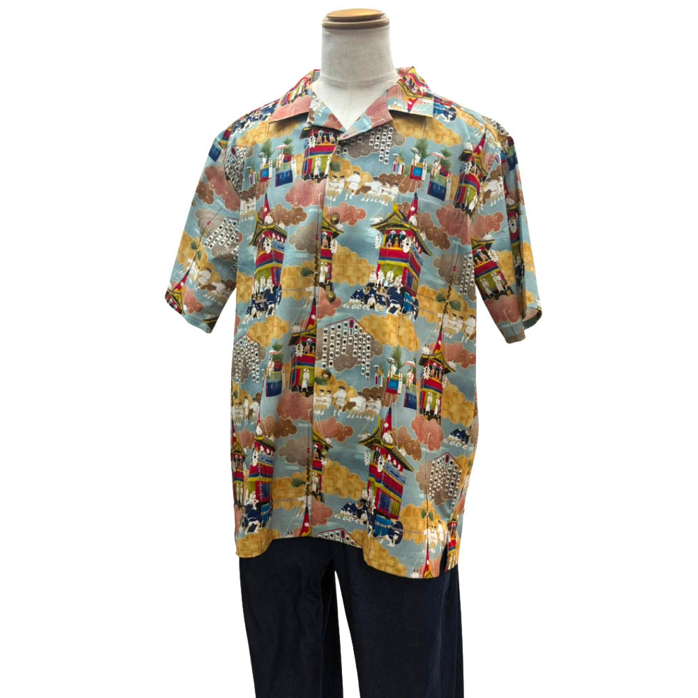 Made in China Cotton Sheeting Inkjet-printed Fabric -  "Matsuri" - nomura tailor