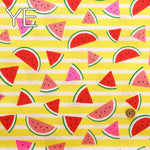 Cotton Sheeting Neon Printed Fabric - Watermelon - nomura tailor