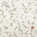 Cotton twill print fabric Elegant leaf - nomura tailor