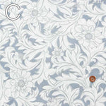 Cotton twill print fabric Elegant leaf - nomura tailor