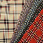 Cotton Ox Print Fabric Tartan Check - nomura tailor