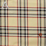 Cotton Ox Print Fabric Tartan Check - nomura tailor