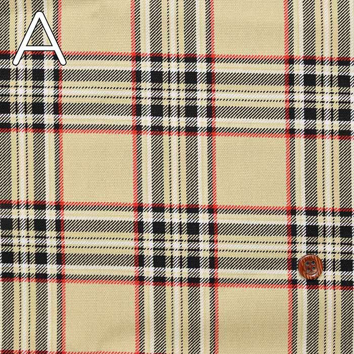 Cotton Ox Print Fabric Tartan Check - nomura tailor