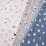 Cotton Sheeting Print Fabric Shimenenaga - nomura tailor