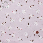 Cotton Sheeting Print Fabric Shimenenaga - nomura tailor