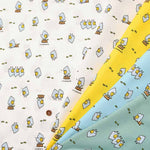 Cotton sheeting print fabric Hazel - nomura tailor