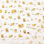 Cotton sheeting print fabric Lesser Panda - nomura tailor