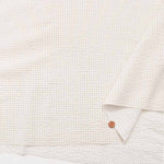 Cotton poplin ripple print fabric Gingham - nomura tailor