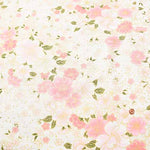 Cotton slub satin printed fabric, cherry blossom - nomura tailor