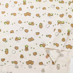 Cotton seamed printed fabric Kiwi - nomura tailor