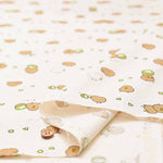 Cotton seamed printed fabric Kiwi - nomura tailor