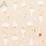 Cotton Ox Printed Fabric Duck - nomura tailor