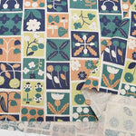 C/L printed fabric Flower patchwork - nomura tailor