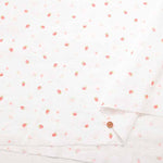 Cotton double gauze printed embroidery fabric Strawberry and Cherry - nomura tailor