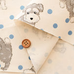 Cotton Oxford Fabric - Miniature Schnauzer - nomura tailor