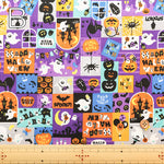 Cotton Scare Printed Fabric - Happy Halloween - nomura tailor