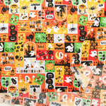 Cotton Scare Printed Fabric - Happy Halloween - nomura tailor